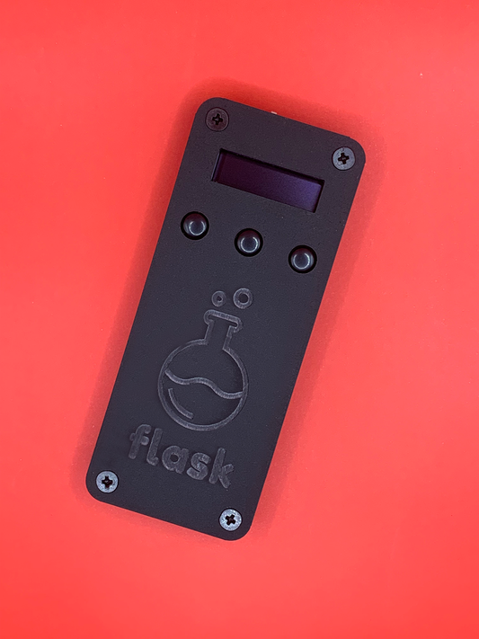 All Black Flask